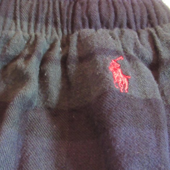 Polo by Ralph Lauren Mens 2-Piece Pajama Set Blackwatch Plaid Size Large EUC - Picture 8 of 9